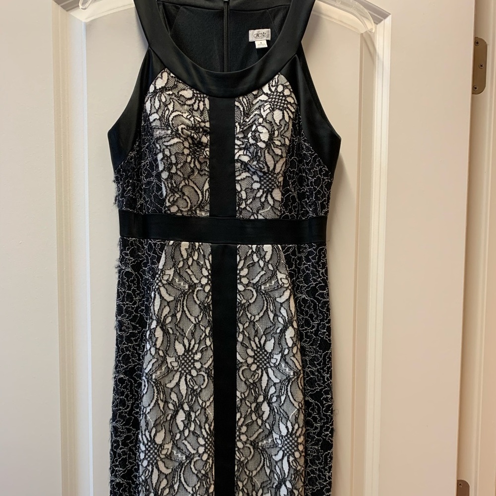 Cache black & white dress 4
